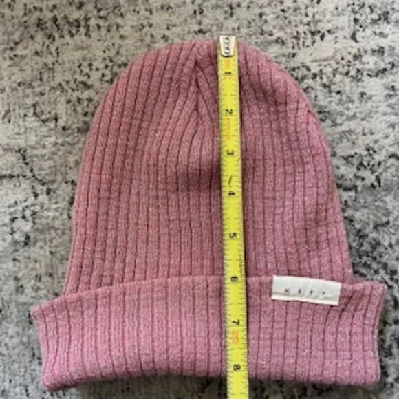 🧡3/15 NEFF Pink Beanie Size O/S - Picture 2 of 8